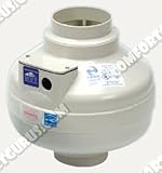 Fantech FR 250 Inline Centrifugal Duct Fan, Molded Housing, 10", 649 CFM [並行輸入品]
