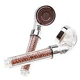 節水シャワーヘッドハンドヘルド風呂シャワーノズルスプリンクラー透明シャワーヘッド噴霧器フィルター浴室アクセサリーセット