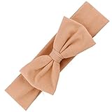 Tonsee ベビー ガールズ ヘッドバンド かわいい 蝶結び ストレッチ ソフト ヘアバンド