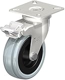 Blickle LPXA-VPA 75G-FI Swivel Caster, 2.95 Wheel Diameter, 132 lb. Load Capacity by Blickle