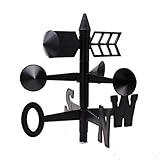 amzmonnsuta ガーデン温度計　雨量計　風速監視　屋外用　アトモスフィアリアム