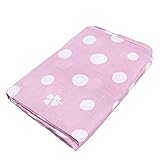 綿100% 二重ガーゼ 掛け布団カバー 水玉 ダブルロング T440731-D562