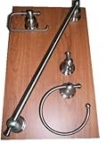 Homewerks Worldwide pogpodtv105 Baypointe Nickle Swirl Bathボード表示