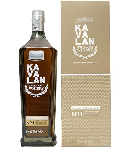 Amazon.co.jp: Kavalan Distillery Select No. 1 23.7 fl oz (700 ml