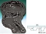 タカショー 成型池 滝パネル（ミドル）左 TAM-9 【池・ファウンテン】