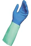 MAPA ProTector AFR-282 Natural Latex Blended Nitrile Glove, Chemical Resistant, 0.026 Thickness, 13 