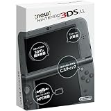 【整備済み品】 New ニンテンドー3DS LL メタリックブラック SDカードフォーマット済