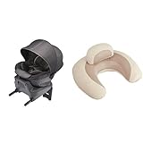 【セット買い】 カーメイト(エールベベ) チャイルドシート クルット４iプレミアム カーボンブラック + 3WAY授乳クッション