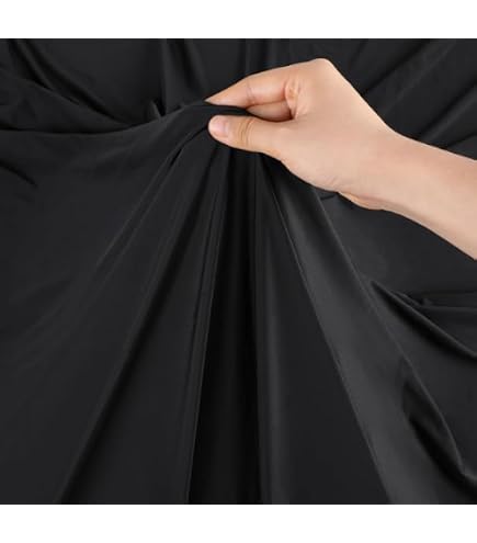 Amazon | シャダンブリスター 遮熱 ニット 155巾 × 1m (ブラック) | 布