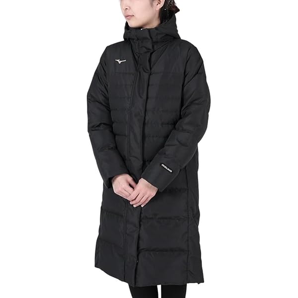 Amazon | [ミズノ] トレーニングウェア ロングダウンコート 撥水 細身