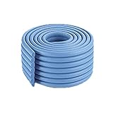 1stモール ブルー ケガ防止 衝撃吸収 コーナーガード 赤ちゃん ケガ防止 クッション 全長2メートル 自由自在 ST-SYOK-BL