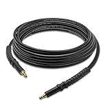 ZUASE ケルヒャー高圧洗浄機ホース Kシリーズ K2 K3 K4 K5 K7ケルヒャーアクセサリ15m 適用両端クイックタイプ