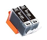 キヤノンインクカートリッジ321 320 XL Canon BCI-320XL PGBKブラック黒 2本パック 大容量 対応機種:PIXUS MP990 MP980 MP640 MP630 MP620 MP560 MP550 MP540 iP3600 iP4600 iP4700 MX860 MX870最新型ICチップ対応 残量表示あり
