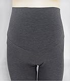 裏やや起毛 マタニティ レギンス 秋冬用 レギンスパンツ /Maternity Brushed Leggings [海外直送品] (Free, Dark Gray) [並行輸入品]
