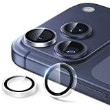 NIMASO カメラフィルム iPhone 17 Pro/iPhone 17 ProMax用 カメラ保護 2セット 耐衝撃 ARコーティング 高透過率 レンズカバー 黒縁取り 露出オーバー防止 キズ防止 (クリア) いPhone 17pro/17promax/15pro/15promax 対応 6枚入り DCM25F1757