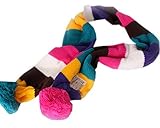 C-Princess ニット マフラー ネックウォーマー 子供用 キッズ ベビー 幼児 女の子 男の子 秋冬 防寒 防風 アウター かわいい (Cブルー*ローズ)