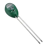 3 in1ガーデンプラント花土壌PHテスター水分ライトメーターテストツール