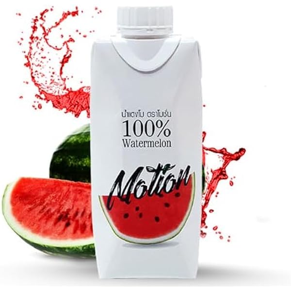 Amazon.co.jp: モーション 100% ウォーターメロンジュース 330ml