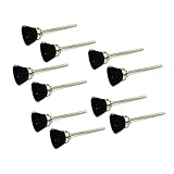 JINTONG ワイヤーブラシ カップ型 豚毛 10個入り