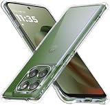 LAYJOY 対応 moto g66j 5G ケース moto g66y 5G ケース 耐衝撃 透明ソフトTPU 軽薄 カバー カバー [ 四隅强化保護 シリコン 軟性 全透明 ストラップホール付 衝撃吸収] モトローラg66j/g66y 5Gスマホケース（クリア）