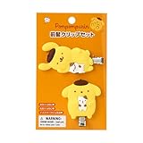 サンリオ(SANRIO) 前髪クリップセット（プリンとマフィンなかよしタイム） ポムポムプリン PVC・スチール 対象年齢3才以上 613070