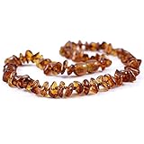 Little Willard Baltic Amber Teething Necklace (Honey Raw) by Little Willard
