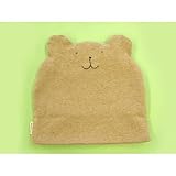 【日本製】【オーガニックコットン】オーガニックキャップ(くま)