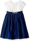Gymboree Toddler Girls' Ivory Top with Navy Skirt Dress Multi 3T [並行輸入品]