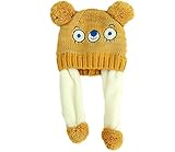 (デマ―クト）De.Markt キッズ帽子 ニット帽 かわいい 柔らか 男女兼用 こども用 秋冬 シンプル 防寒 キャップ・ハット赤ちゃん 出産祝い 防風 ウサギ