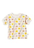 People Tree (ピープルツリー) OCベビー なかよしハリネズミ Tシャツ マルチカラー 70