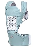 sorbebe(ソルベベ) 赤ちゃんがゆったり座れるヒップシート付き抱っこひも STELLA Light Blossom Mint (ミント) 【対象年齢:3ヶ月から36ヶ月まで】