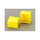 【キャンセル不可】BT47319 １５０ｘ８０ｍｍ　角型保護キャップ（イエロー／２個）