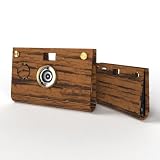 ペーパーシュート(papershoot) CROZ Simple Light Camera Set Rosewood（ローズウッド・木目・本体＋カバーセット）2,000万画素レトロデジタルカメラセット (SNS映え/トイカメラ/フィルム風撮影)