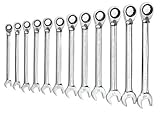 GearWrench 9620 12 Piece Metric Reversible Combination Ratcheting Wrench Set [並行輸入品]
