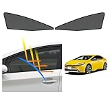 BLUESEATEC トヨタ プリウス 60系 遮光カーテン マグネット PRIUS R5.1-現行 5代目 車種専用 サンシェード 虫よけ 通気 日除け 日焼け防止 UVカット簡単着脱 運転席 助手席 アクセサリー 収納袋付き 2枚