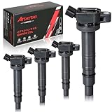 AITAOTAO 車用 イグニッションコイル 4本セット トヨタ 用 ノア ヴォクシー AZR60G AZR65G エスティマ ACR50W ACR55W ハイエース レジアスエース TRH112K/V TRH200V/K ヴィッツ NCP131 サクシード NCP165V ポルテ NCP141 90919-02260 90919-T2008 90919-02248 90919-C2006