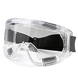 A-SZCXTOP　セーフティゴーグル オーバーグラス UV400　人間工学　紫外線カット 通気口付き 曇りにくい 男女兼用 安全ゴーグル 保護メガネ