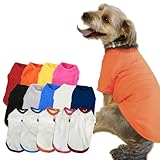 SPIRAL-style 国産無地Ｔシャツ（小型、中型犬） 犬服 犬の服 tシャツ 小型犬 中型犬 大型犬 冬服 春 夏 可愛い おもしろ 着せやすい お揃い かわいい ブランド セール 散歩 袖あり 長袖 伸びる 日本製 オレンジ DM