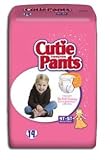 Cuties Refastenable Training Pants- Girls (4T to 5T (38+ lbs)- 19/bag) by Cuties [並行輸入品]