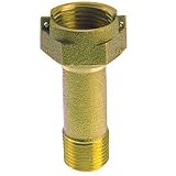 Mueller 630-006 DZR Lead-Free Brass Push-Fit Coupling, 1 1/4-Inch [並行輸入品]