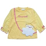 [サンリオ] ロングスリーブTシャツ シナモロールポケット付 ベビー クリーム