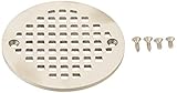 Jones Stephens C6087NP 4.194-Inch Pearl Nickel Heavy Duty Strainer [並行輸入品]