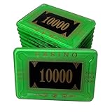 TX GIRL アクリル製 ポーカーチップ カジノチップ チップ ポーカーチップ 10枚 セット ポーカー カジノ 14色