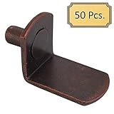 シェルフサポート – bracket- 5 mm – アンティークブロンズ 50 ブロンズ SS-Bra-5mm-AB-50