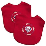 Baby Fanatic Team Color Bibs, Philadelphia Phillies, 2-Count by Baby Fanatic [並行輸入品]