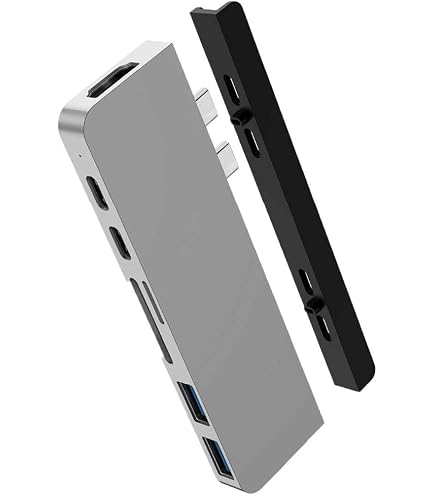 MacBook スペースグレー USB-Cポート2つ Amazon.co.jp: HyperDrive Duo 7-in-2 MacBook USB Cハブ - Mac用