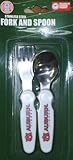 Auburn Tigers Childs Fork & Spoon Set by Officially Licensed Collegiate Product