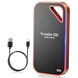 外付け SSD 30TB 新アップデート 高速SSD 外付け30TB USB3.2/Gen2【PS4 PS5 Win Mac Pad Phone tv対応】SSD 外付け 防水防塵 軽量 耐落下 ブラック外付けssd30tb 【5年品質保証です】
