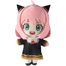 Amazon Washoi スパイファミリー アーニャ ぬいぐるみ キャラクタードール 可愛い人形 着せ替え 人形 公式グッズ コスプレ 小物 小道具 人形 プレゼント 萌えグッズ かわいい アーニャ おもちゃ おもちゃ