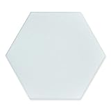 【B'stile】六角形の北欧風デザインタイル「EYR」EYR-600（無地）（磁器質｜ヘキサゴン｜屋内壁/屋内床/屋外壁用｜ノンスリップ加工）1枚